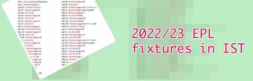 Premier fixtures today